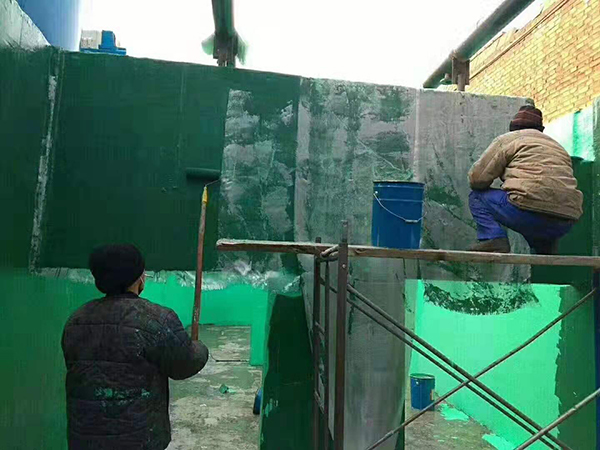 水池玻璃鱗片防腐施工